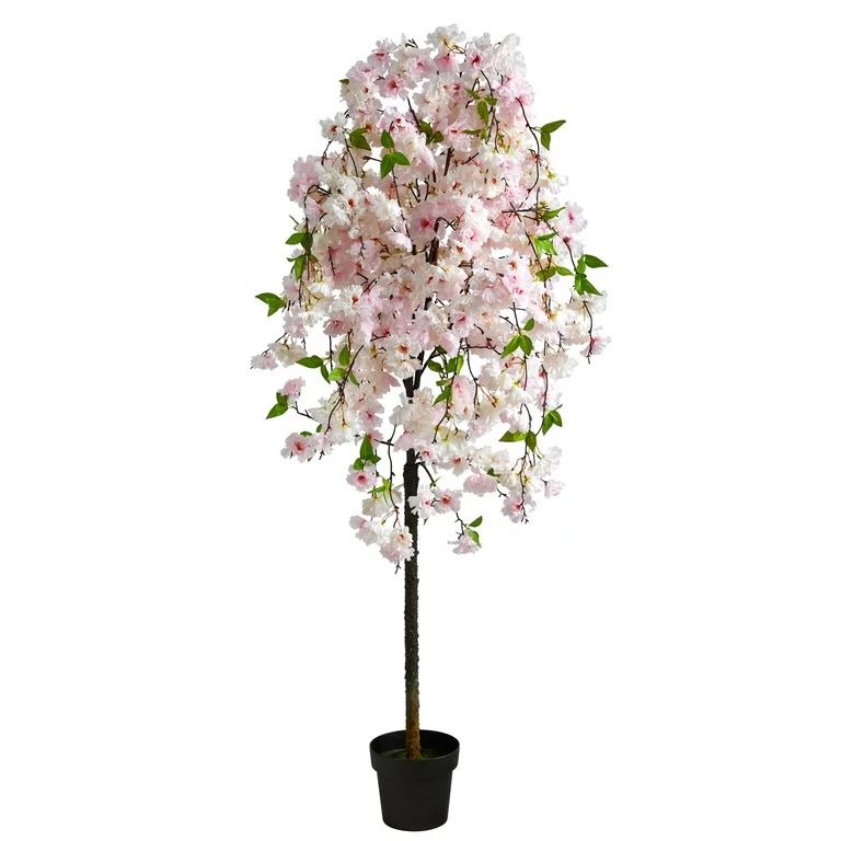Nearly Natural 5ft. Cherry Blossom Artificial Tree | Walmart (US)