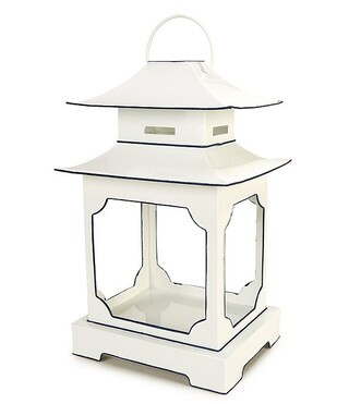 Southern Living Summer Shop Collection Metal Pagoda Lantern, 13" | Dillard's | Dillard's