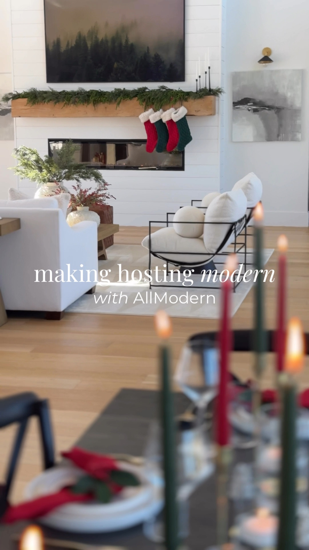 Bring a modern feel to holiday hosting this year with a few key pieces that make all the difference—from chic glassware to festive decor (those lighted trees are 12 feet of pure magic), I'm all about mixing timeless pieces with modern vibes. @allmodern #allmodernpartner Ready to refresh your holiday setup? Shop my AllModern picks!
  #MakingHostingModern #AllModern #modernmadesimple #christmas

#LTKVideo #LTKSeasonal #LTKHome