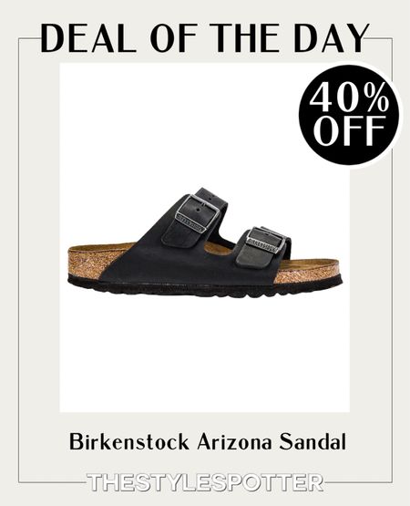 Deal of the Day! 🚨 
The classic Birkenstock Arizona Sandal is on sale, 40% off. Such a steal!
Shop the deal 👇🏼 

#LTKHoliday #LTKCyberweek #LTKGiftGuide