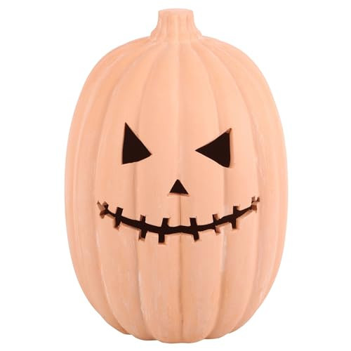 Something Different Wholesale 30cm Terracotta Pumpkin Decoration: Stress-Free Halloween Decor - Mess-Free, Lasting Charm - Versatile Display for Indoor/Outdoor Use - Eye-Catching Size and Style | Amazon (US)