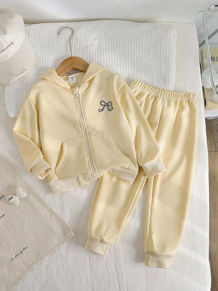 Fashion Set Bow Embroider  | SHEIN