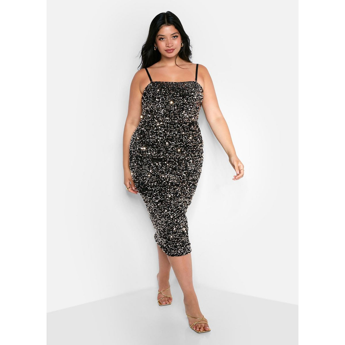Rebdolls Women's Soraya Sequin Midi Bodycon Dress | Target