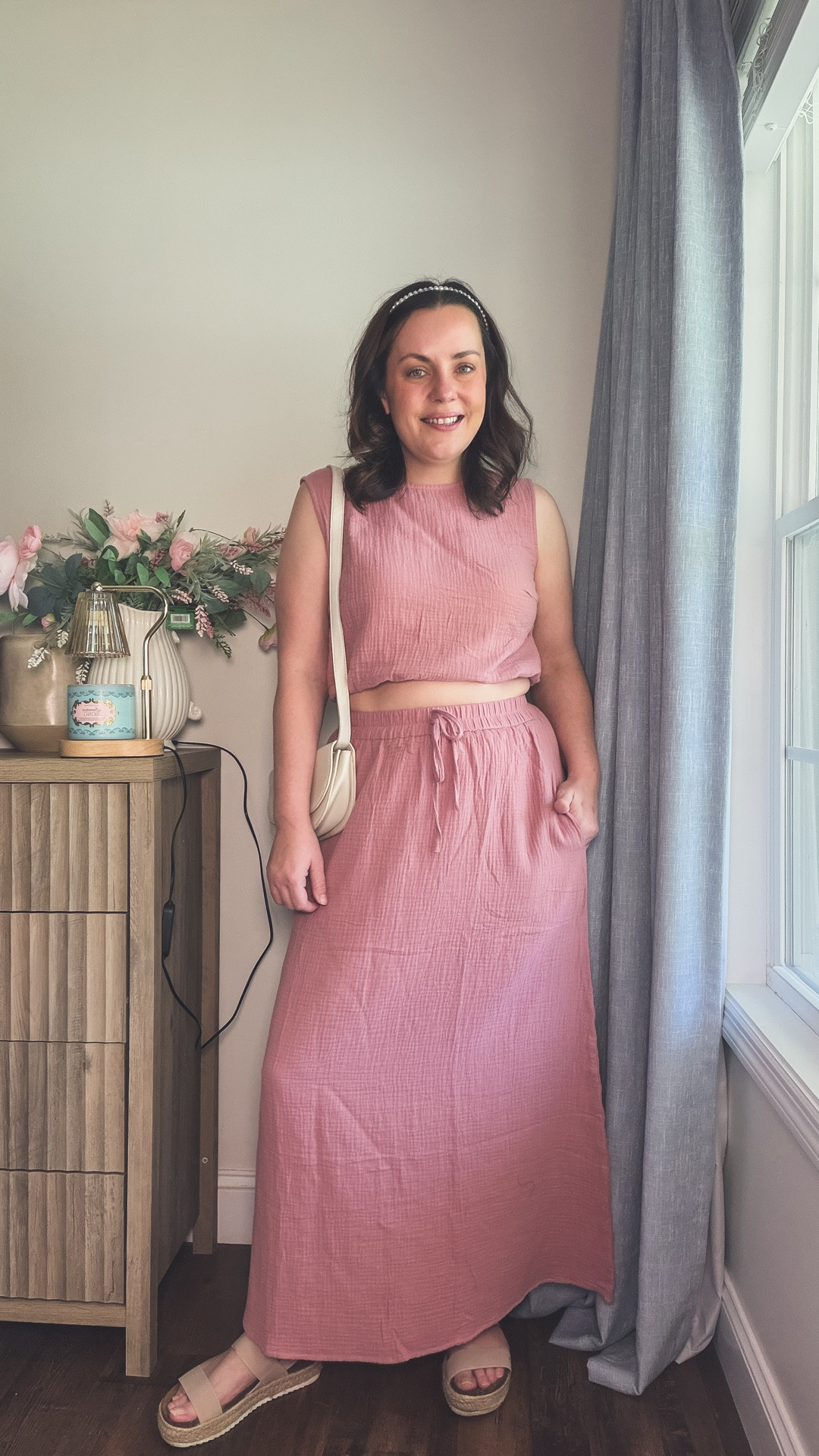 Cute and comfortable two piece set from Amazon the perfect fit for summer 2026. 

#LTKmomlife #LTKSaleAlert #LTKootd