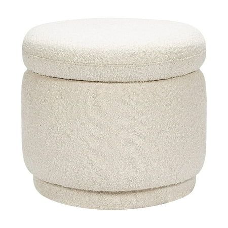 Babyletto Enoki Storage Ottoman in Ivory Boucle Greenguard Gold and CertiPUR-US Certified | Walmart (US)