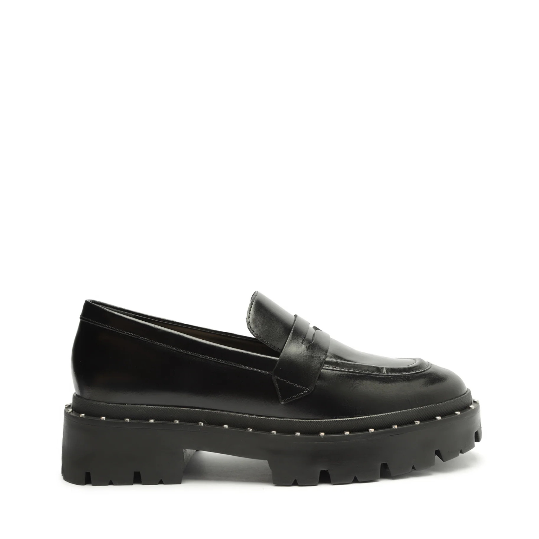 Christie Studs Leather Flat | Schutz Shoes (US)