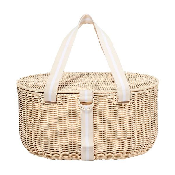 SUNNYLiFE Large Vacay Picnic Basket | The Container Store