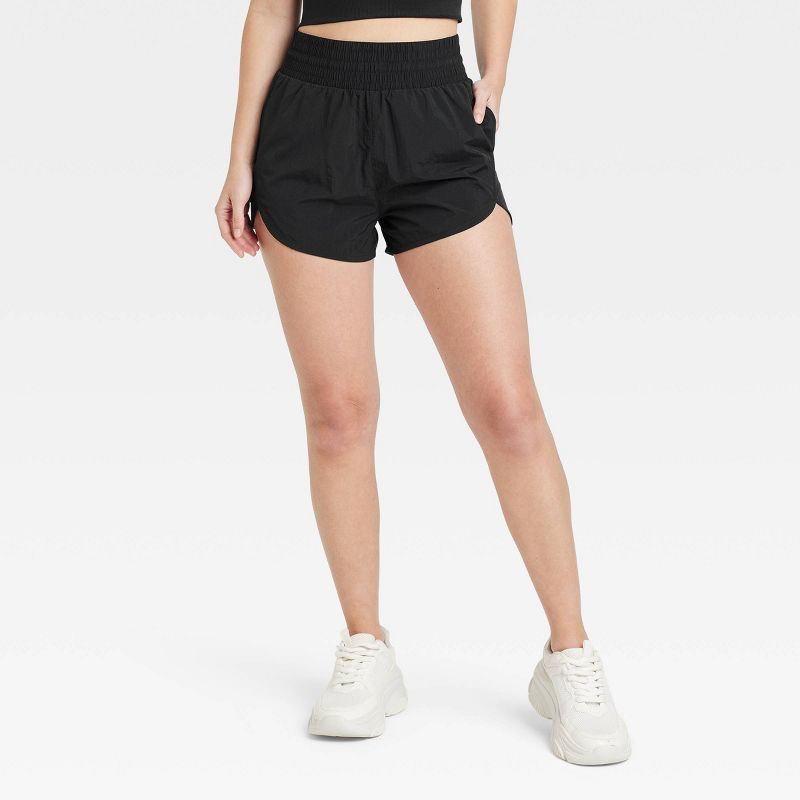 Women's High-Rise Crinkle Shorts - All in Motion™ | Target