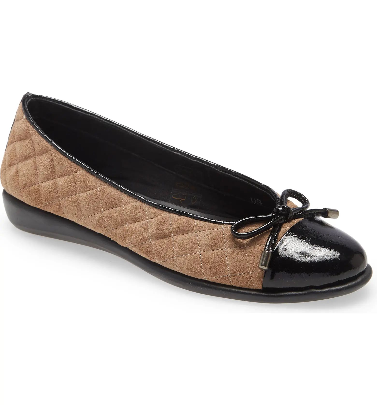 The FLEXX Riseco Quilted Ballet Flat | Nordstrom | Nordstrom
