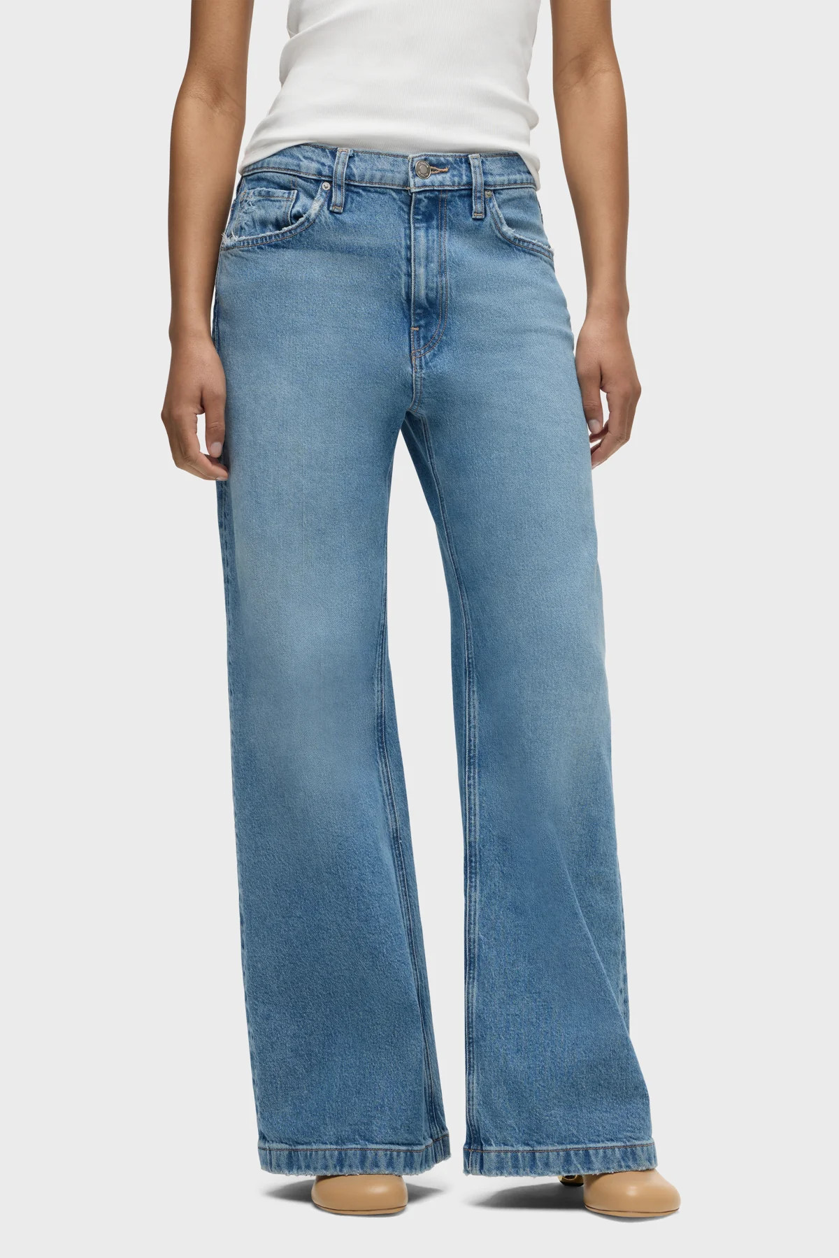 Jodie Loose Fit Wide Leg Jean | Hudson Jeans