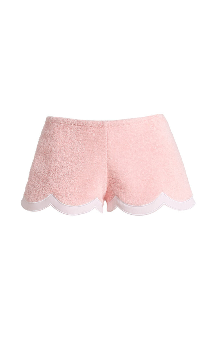 Exclusive Waves Cotton Mini Shorts | Moda Operandi (Global)