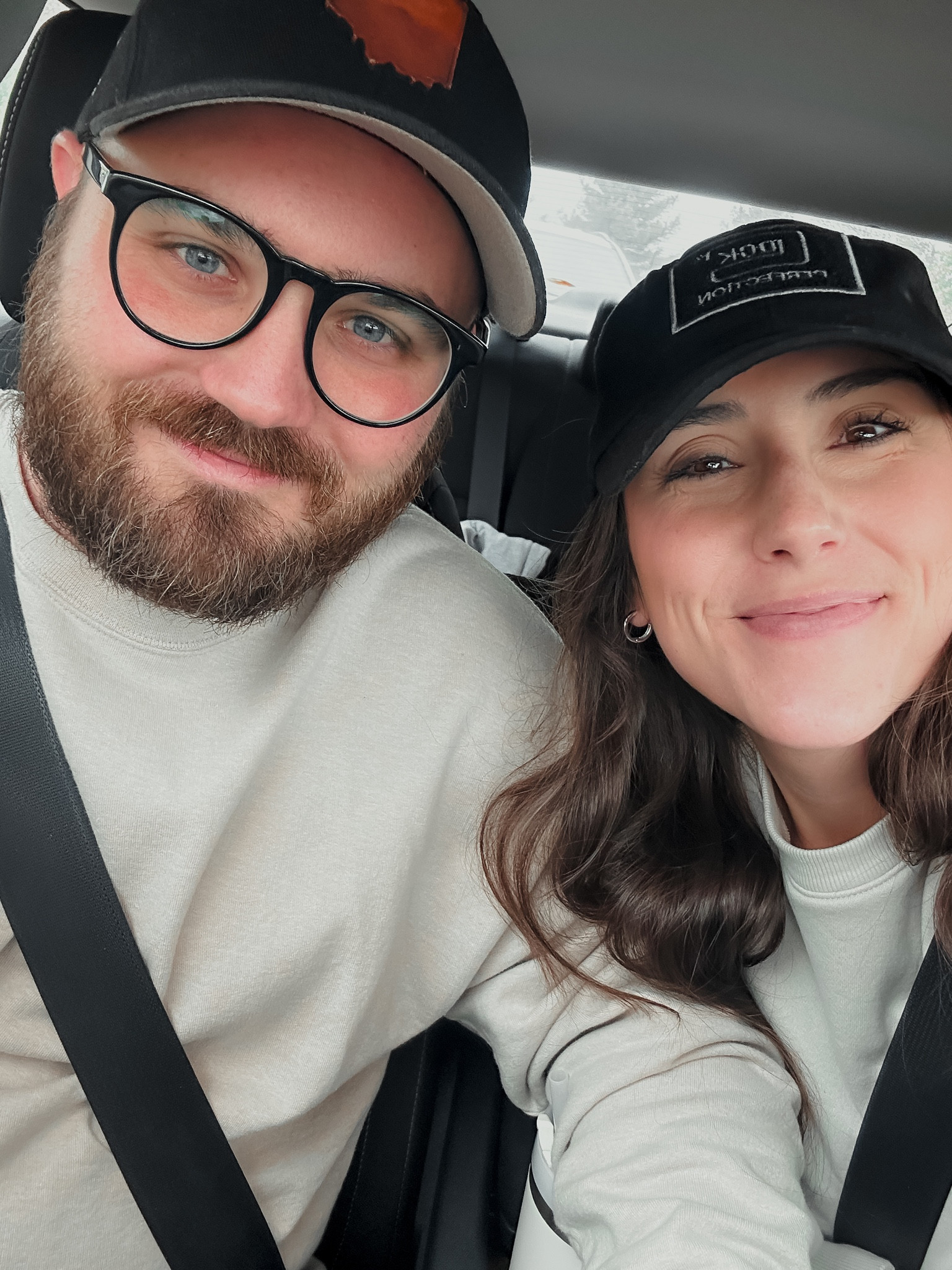 When you get dressed separate and then realize you’re matching😂 This happens to us all the time! H&M crew neck sweatshirts for the win during fall time  

#LTKfindsunder50 #LTKmens