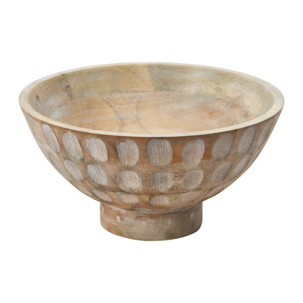 Seales Wood Decorative Bowl | Wayfair North America