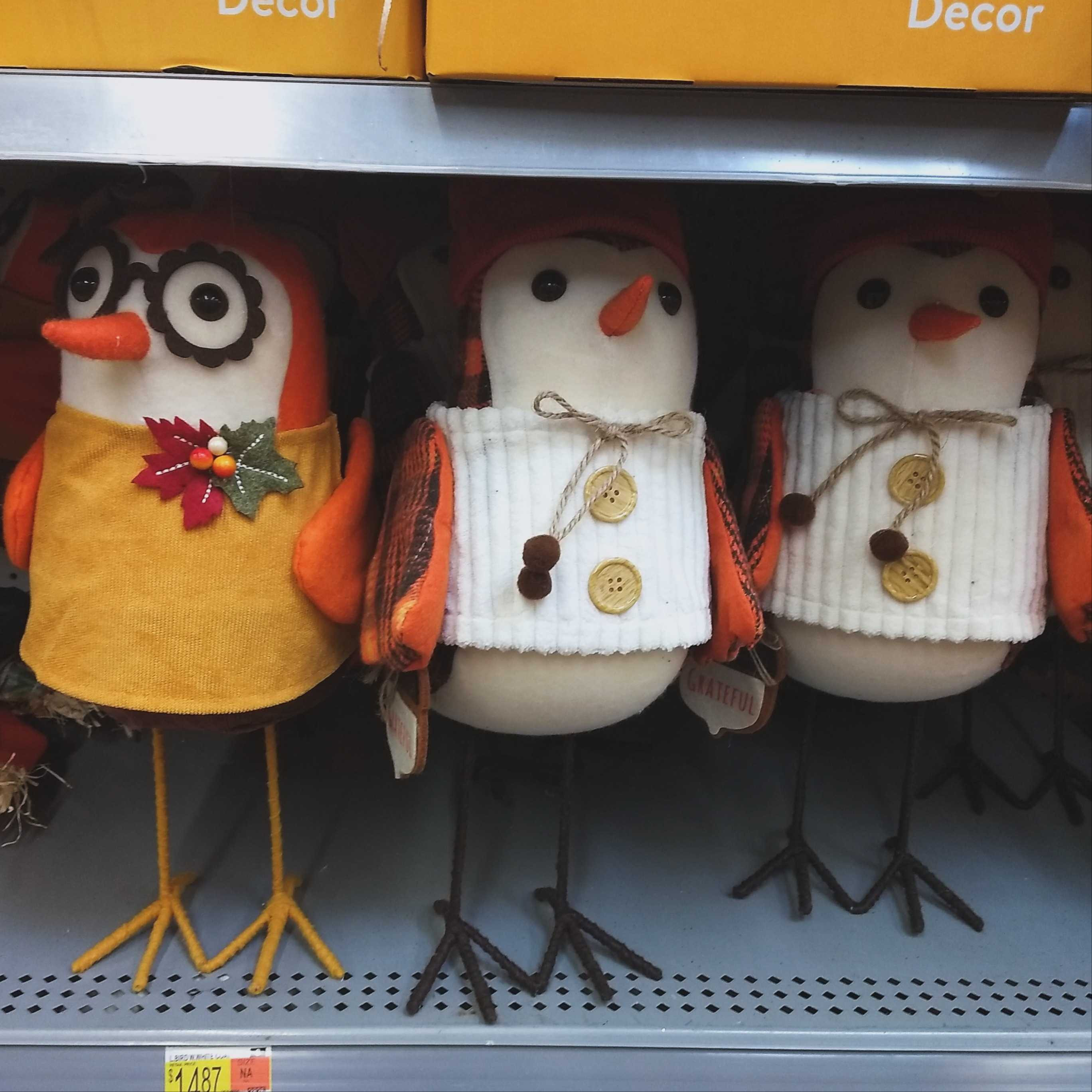 These feathered cuties come in 2 sizes.

#LTKSeasonal #LTKHome #LTKFindsUnder50