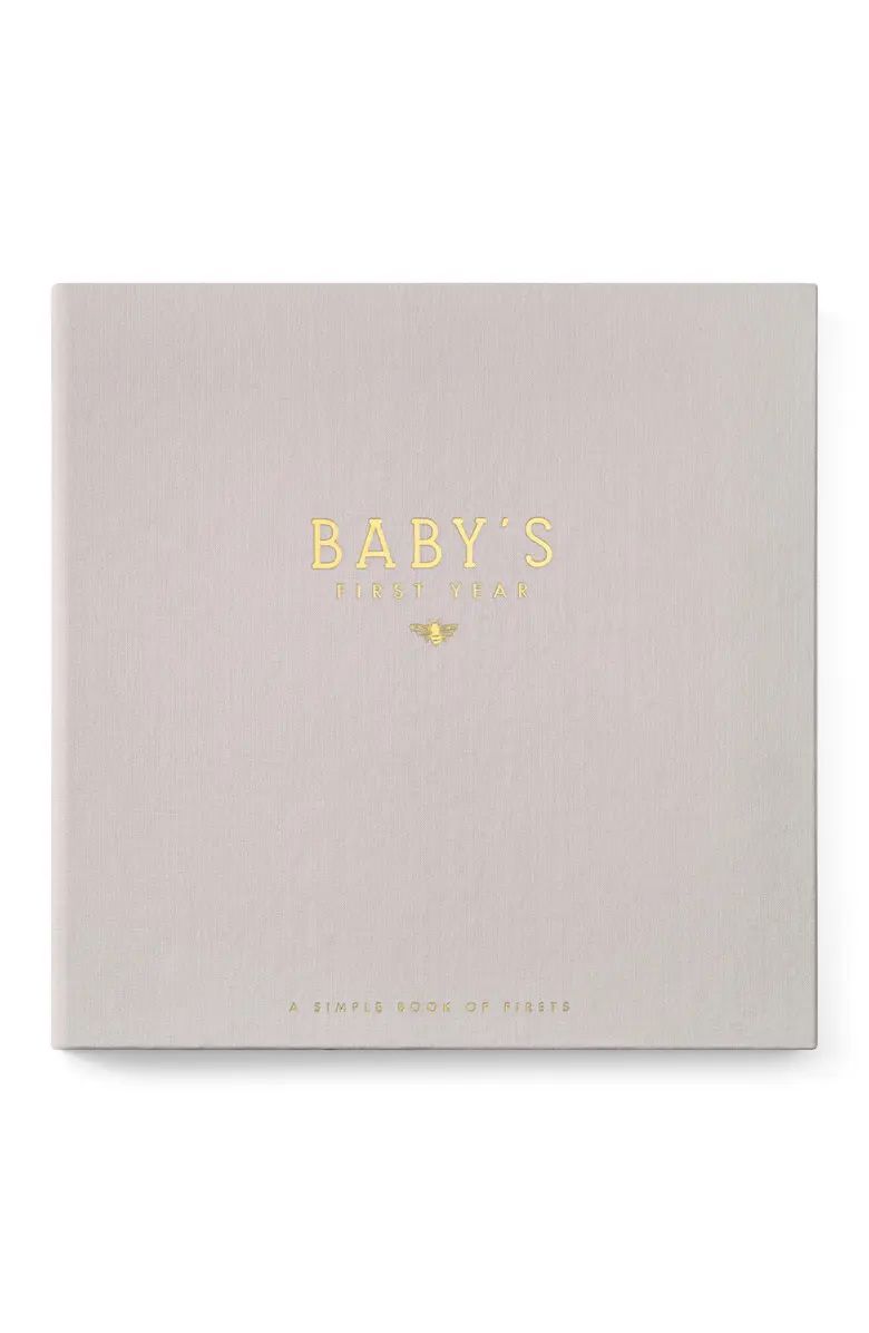 Lucy Darling 'Baby's First Year' Honey Bee Memory Book | Nordstrom | Nordstrom