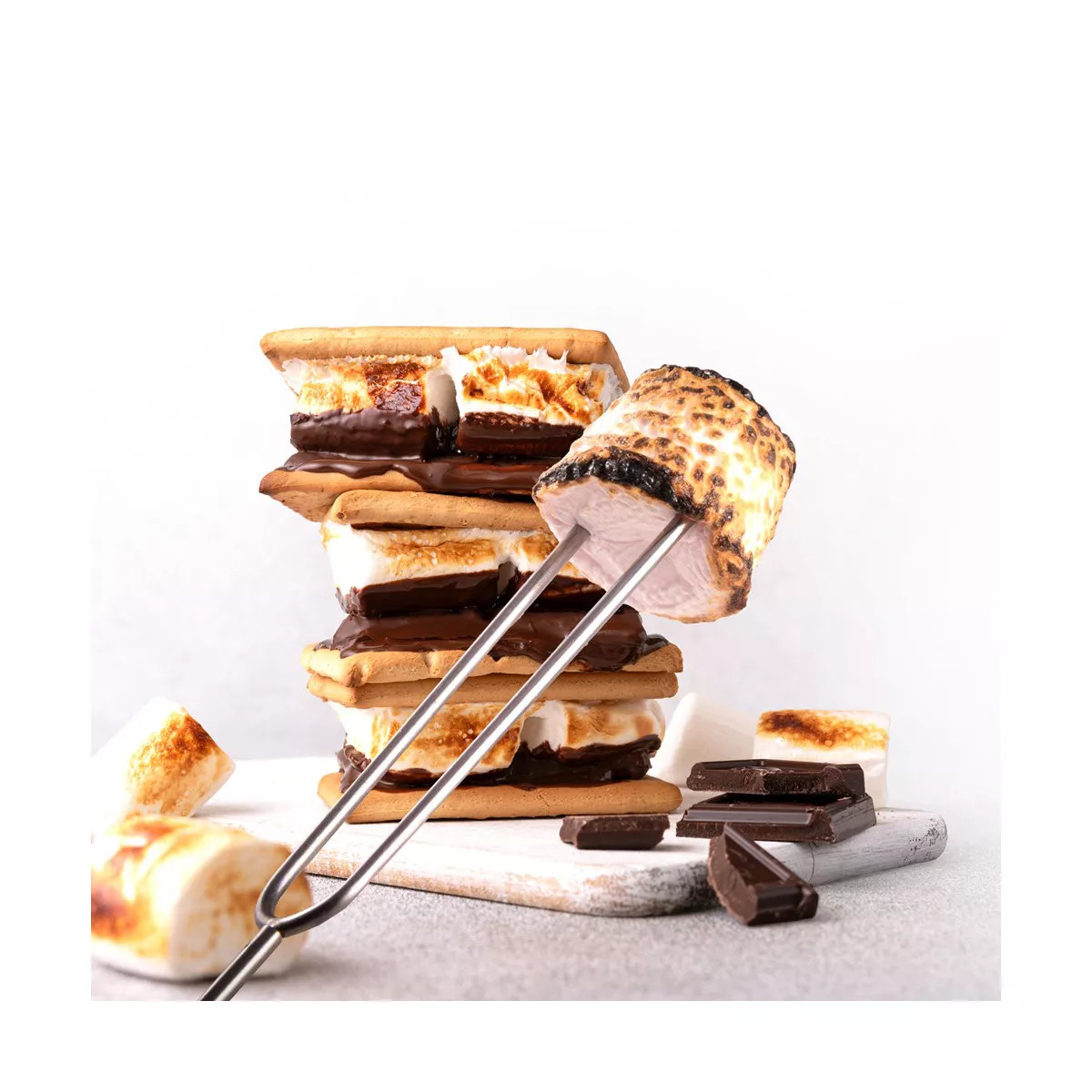 Cheer Collection Campfire Marshmallow Roasting Stick Kit - 32-Inch Extendable Fork Set with Stora... | Target