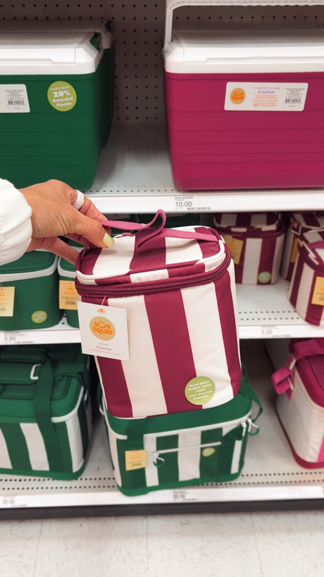Coolers and cooler bags new for Summer and start at only $5!! Sun squad coolers, can cooler bags, rolling coolers, Mother’s Day gift ideas, end of the year teacher gifts. Target  

#LTKSaleAlert #LTKMothersDay #LTKSeasonal