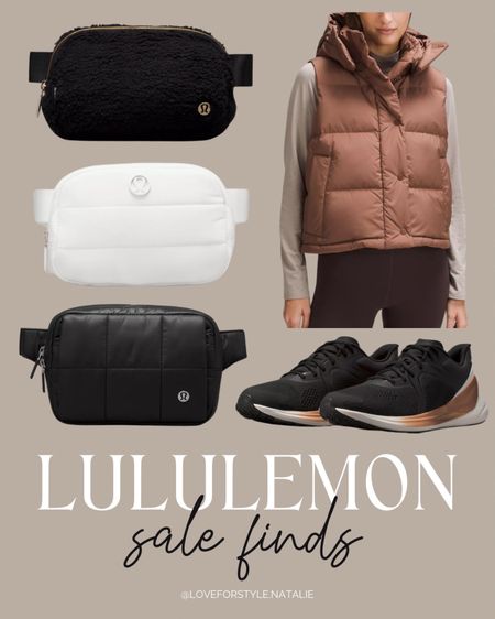 Lululemon Sale Finds - belt bags, sneakers, puffer vest 

#LTKfitness #LTKfindsunder100 #LTKsalealert