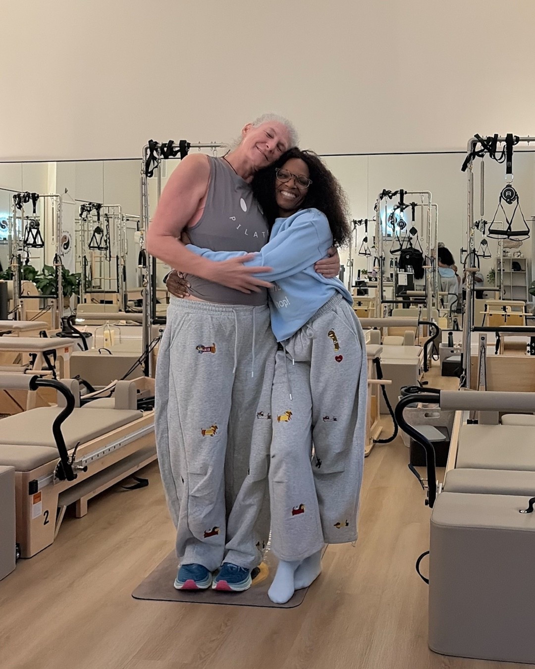 Oh, just me twin with my 1 oh one yoga instructor. This was doing a group class. She is complimented on all these pair of pants. I have worn. I have them in all colors so I gifted her a pair and she is in love if you're inclined, they are so comfortable as a pair of pants that you can run from the couch to the store and back to the couch #ootd #pilates

#LTKgrwm #LTKootd #LTKdayinmylife