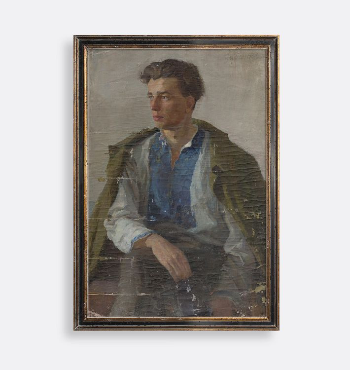 Young Man Framed Reproduction Wall Art Print | Rejuvenation