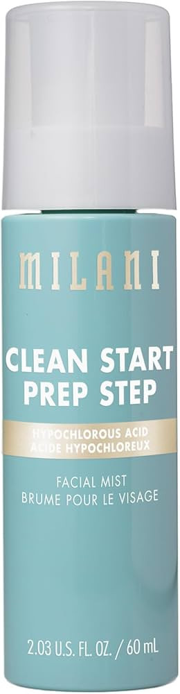 Milani Clean Start Prep Step Hypochlorous Acid Facial Mist, Pack of 1 | Amazon (US)