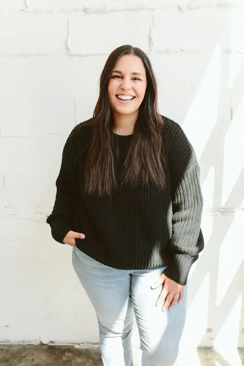 goumikids womens organic cotton chunky knit sweater in Shadow at Nordstrom, Size Small | Nordstrom