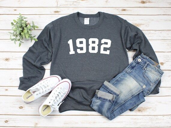 1982 Birthday Year Heavy Blend Crewneck Sweatshirt, 40th Birthday Sweater, 40th Birthday, Birthda... | Etsy (US)