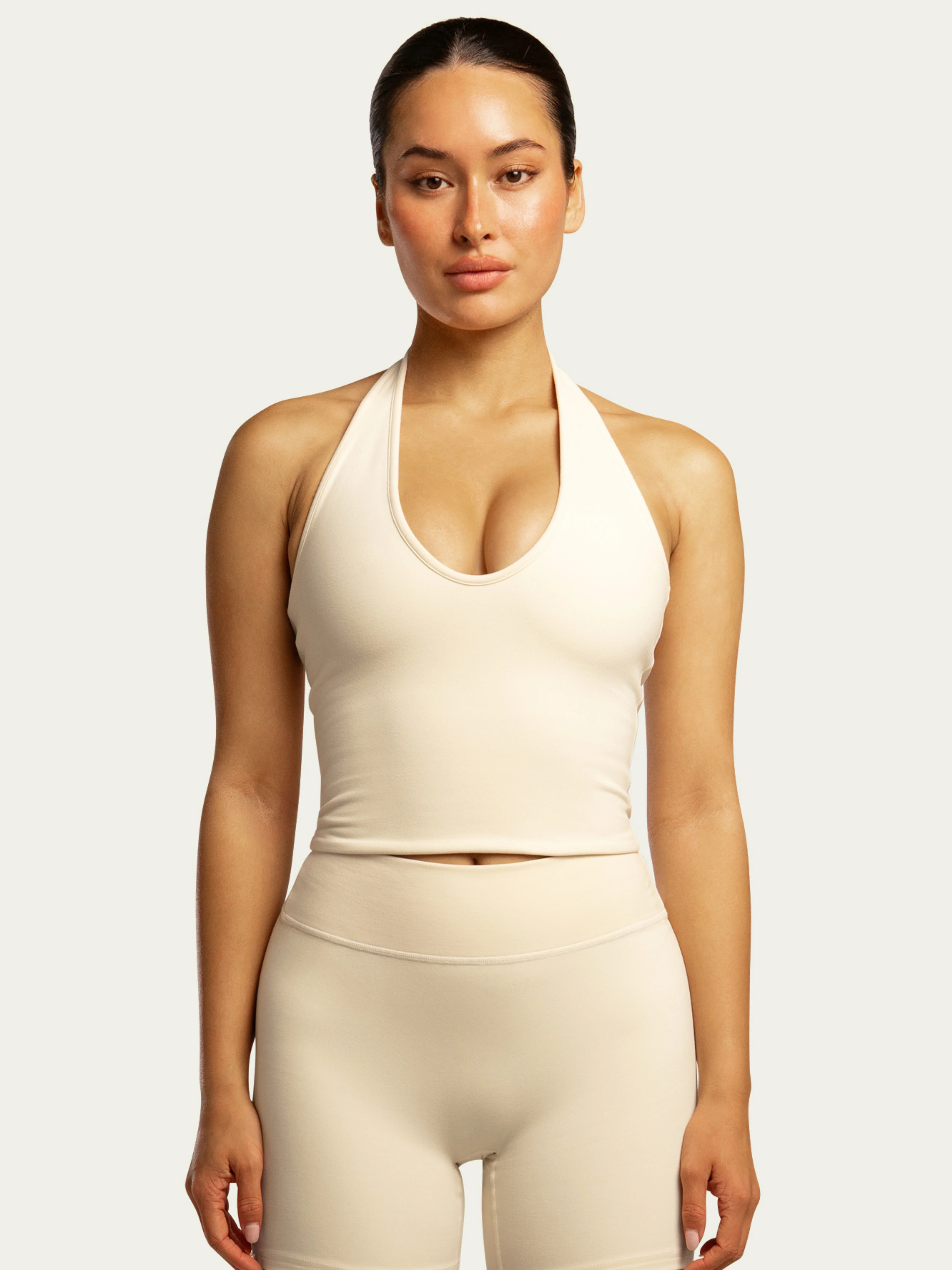 The Halter Tank / Cream | 437