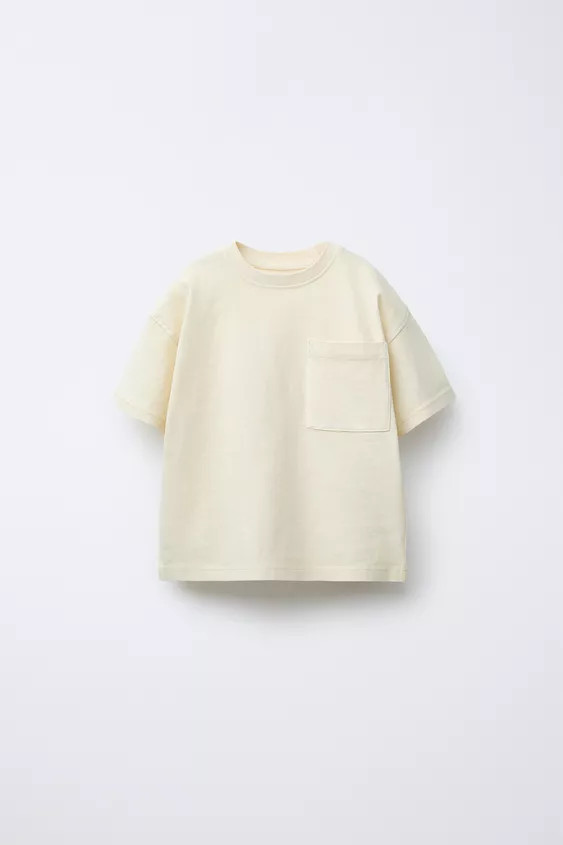 GARMENT DYE POCKET T-SHIRT | Zara US