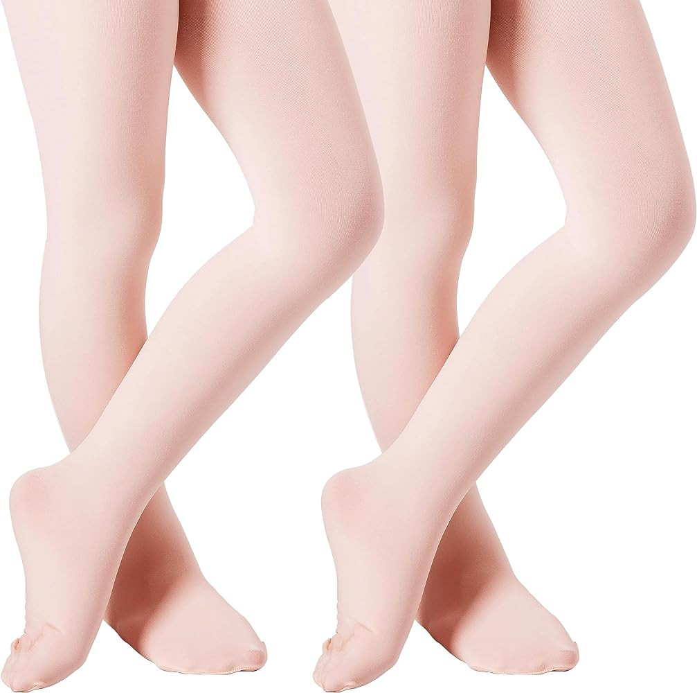 DIPUG Ballet Tights for Girls Dance Tights Toddler Ballet Tights Girls Thick Soft Footed Kids Bal... | Amazon (US)
