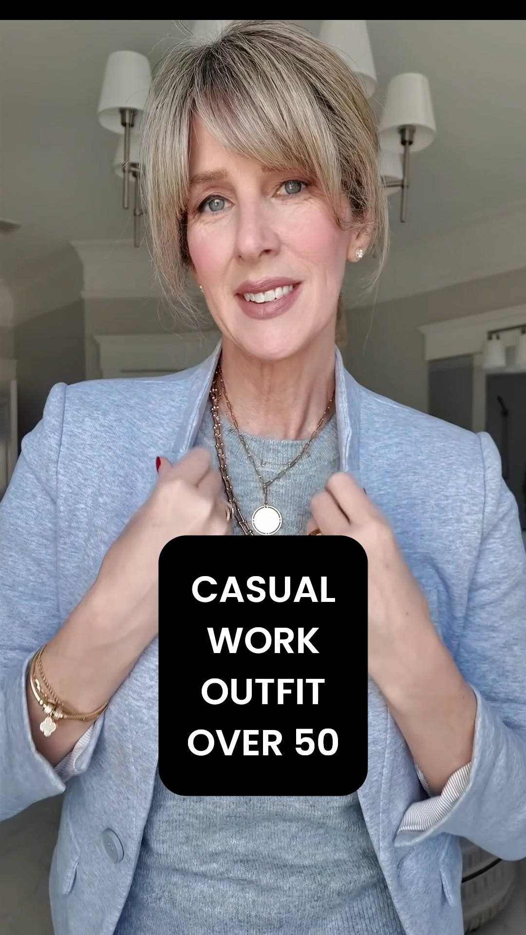 Work outfits can be comfortable and still look put together with the right staples.  

A cashmere sweater or a tee, blazer, great pit of denim and a ballet flat.  It’s all you need to look professionally chic.  

Workday Outfits, Classic Style, Over 50 Fashionn

#LTKOver40 #LTKootd #LTKWorkwear