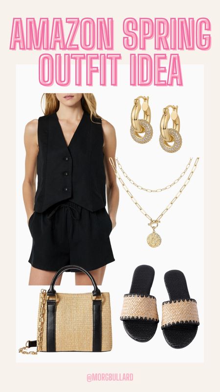 Amazon Spring Outfit | Vest Set | Two Piece Set | The Drop | Amazon Fashion

#LTKfindsunder50 #LTKfindsunder100 #LTKstyletip