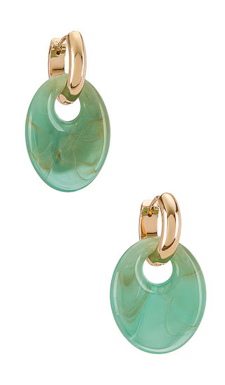 Gold & Blue Earring in Blue | Revolve Clothing (Global)