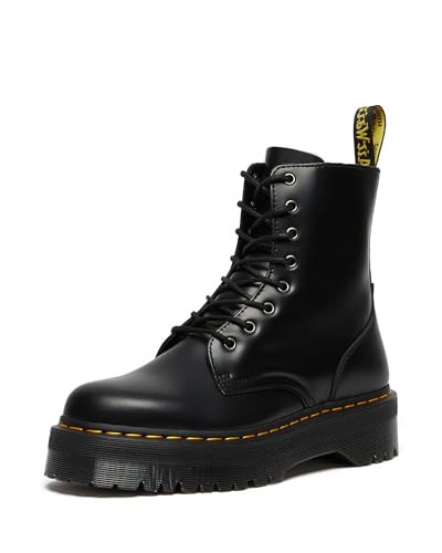 Dr. Martens Women's Jadon Boot,Black Polished Smooth,8 UK/10 M US | Amazon (US)