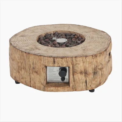 Patio Round Shape Fire Pit, 30, 000BTU | Wayfair North America