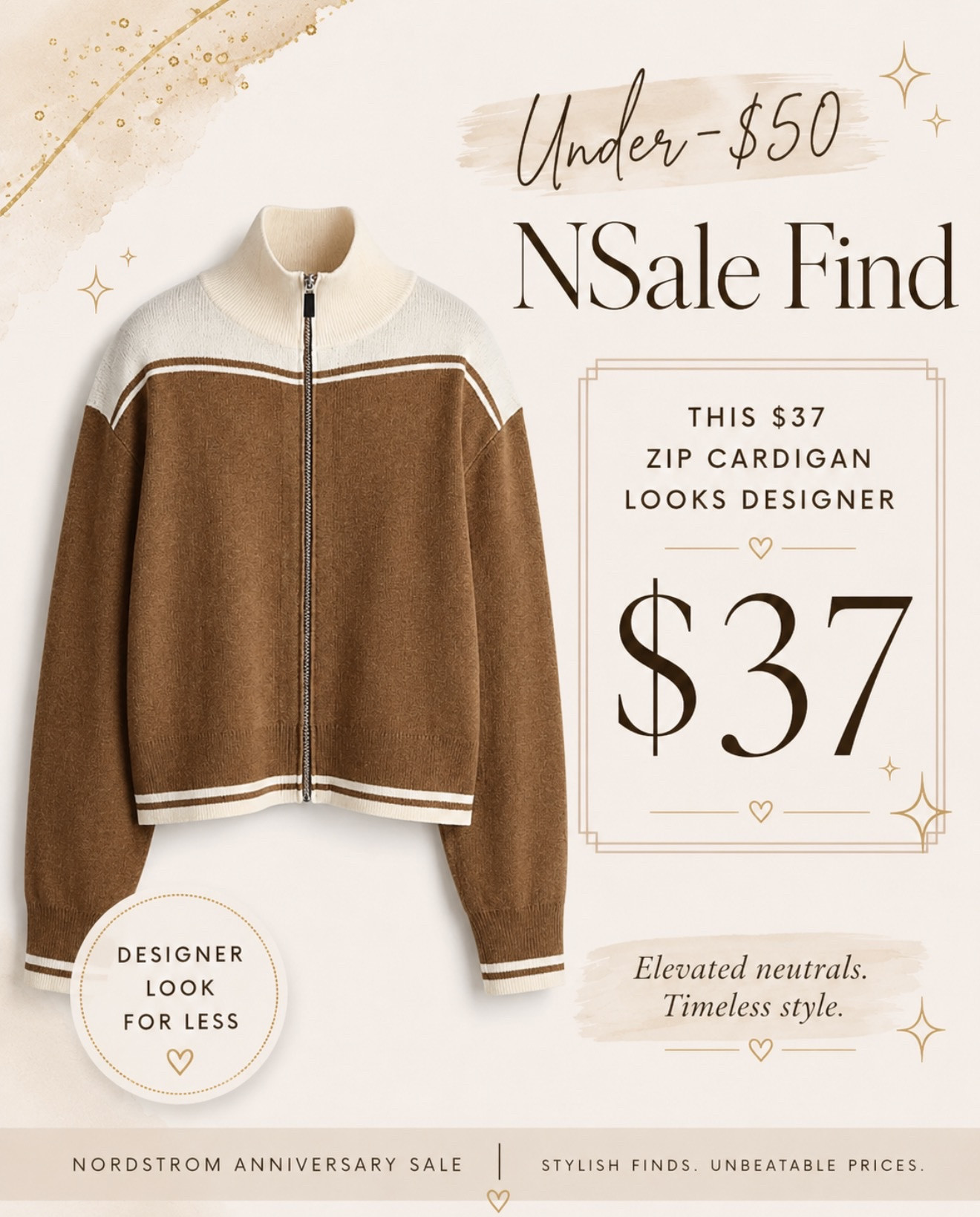 Zip up sweater! Sooo cute. Tell me if this had a Ralph Lauren label it’d be 10x the price

#LTKSaleAlert #LTKOver40 #LTKSeasonal
