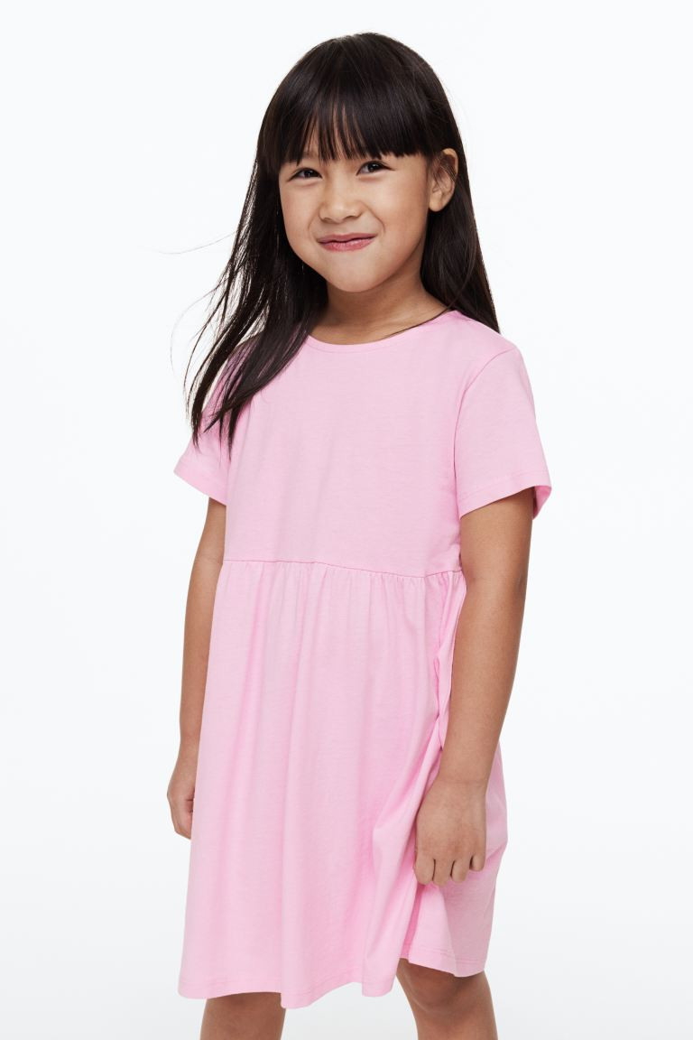 Vestido en punto de algodón | H&M (FR, IT, ES, PT, BE)