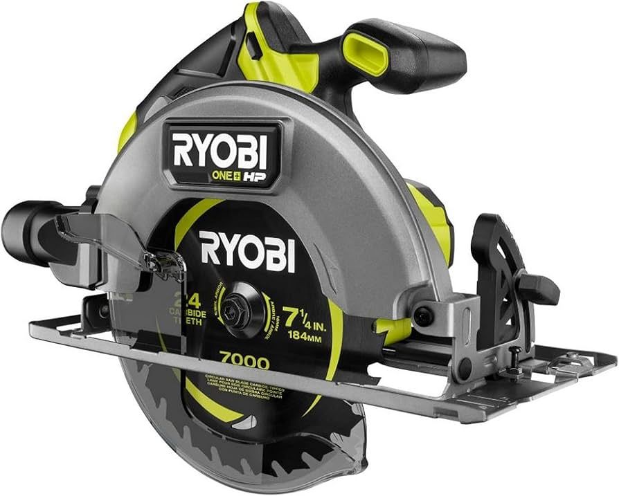 RYOBI ONE+ HP 18V Brushless Cordless 7-1/4 in. Circular Saw (Tool Only) PBLCS300B | Amazon (CA)