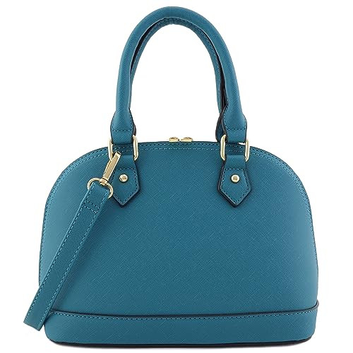 Zip-Around Saffiano Classic Dome Satchel | Amazon (US)