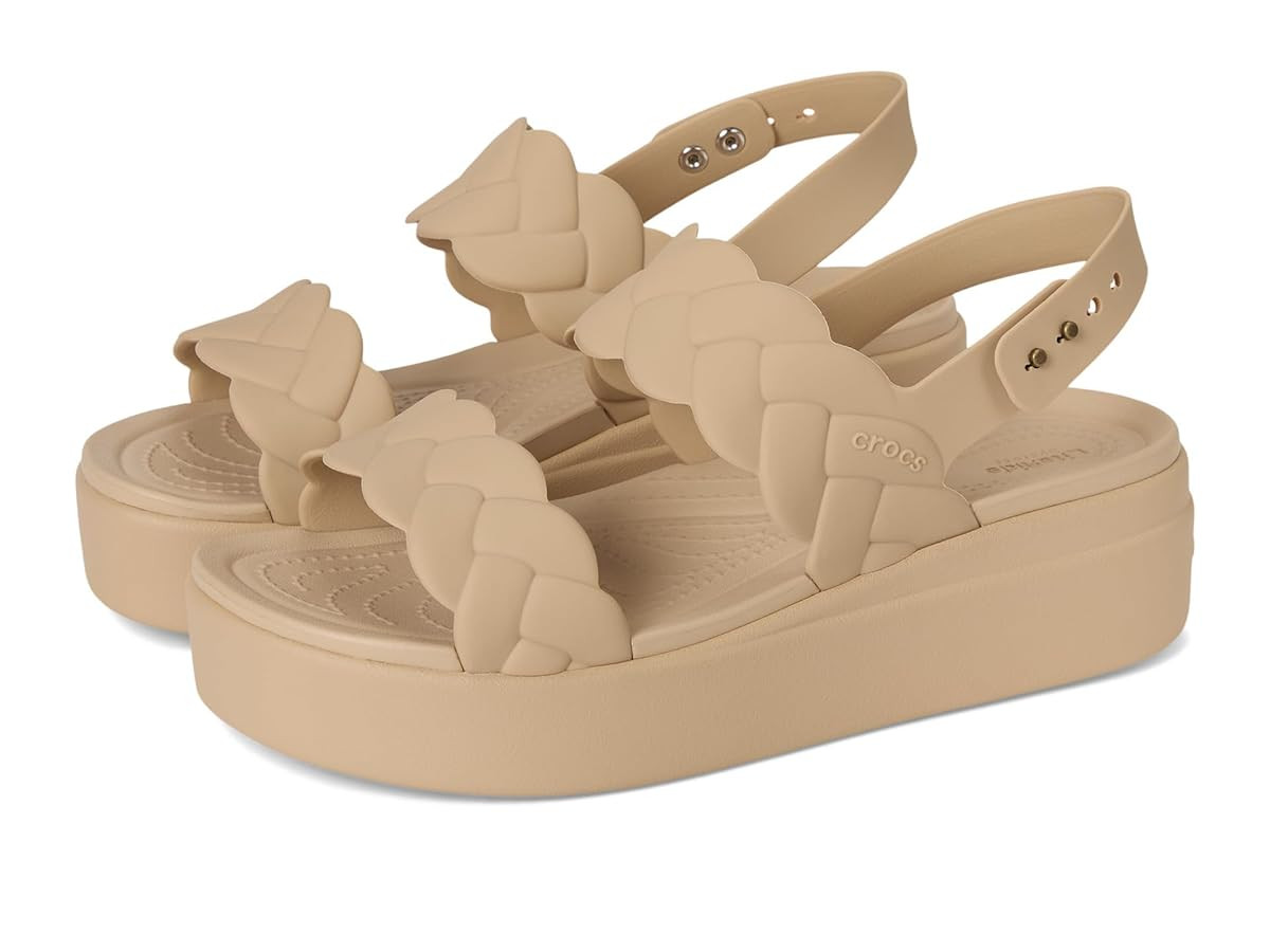Crocs Women's Brooklyn Low Wedges Platform Sandals | Amazon (US)