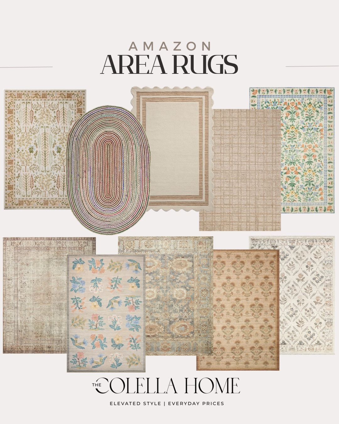 I’m loving these area rugs to elevate every space in your home!

Home decor, looks for less, styled home, area rugs

#LTKHome #LTKSeasonal #LTKvlog