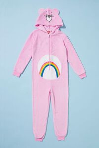 Girls Care Bears Pajama One-Piece (Kids) | Forever 21 (US)