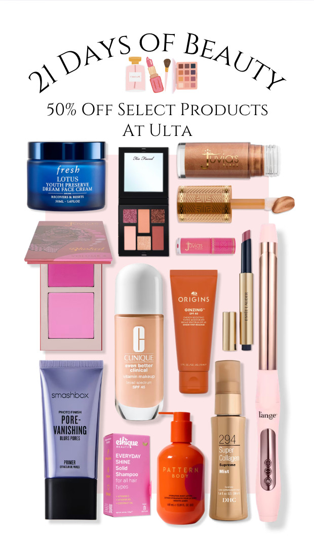 21 Days of Beauty are happening now at Ulta!!! Get 50% off on these select beauty products for 3/18/26! 

 #LTKSaleAlert #LTKBeauty