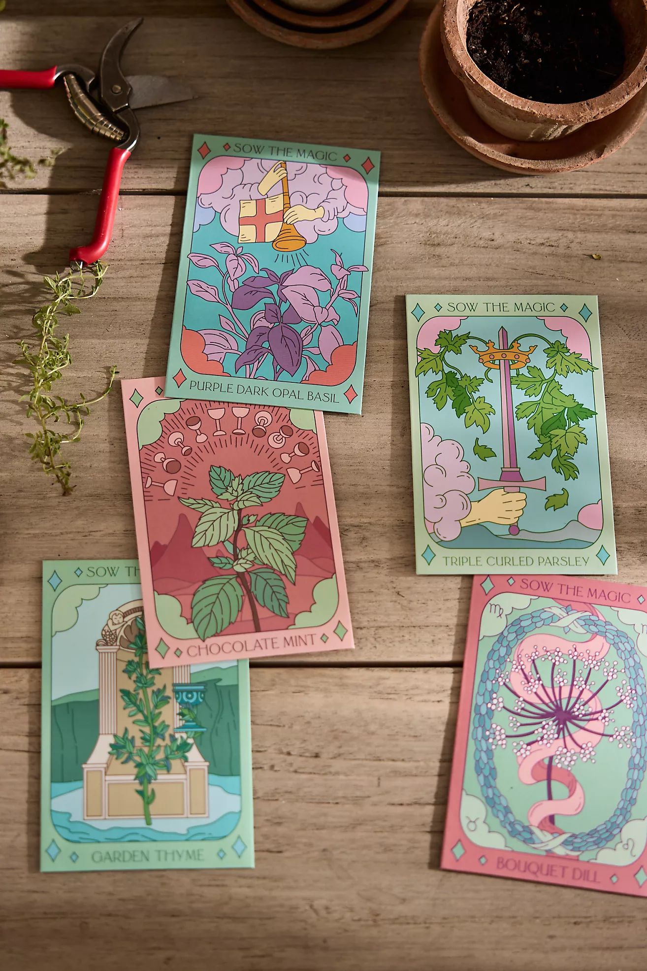 Sow the Magic Herb Seed Collection | Anthropologie (US)