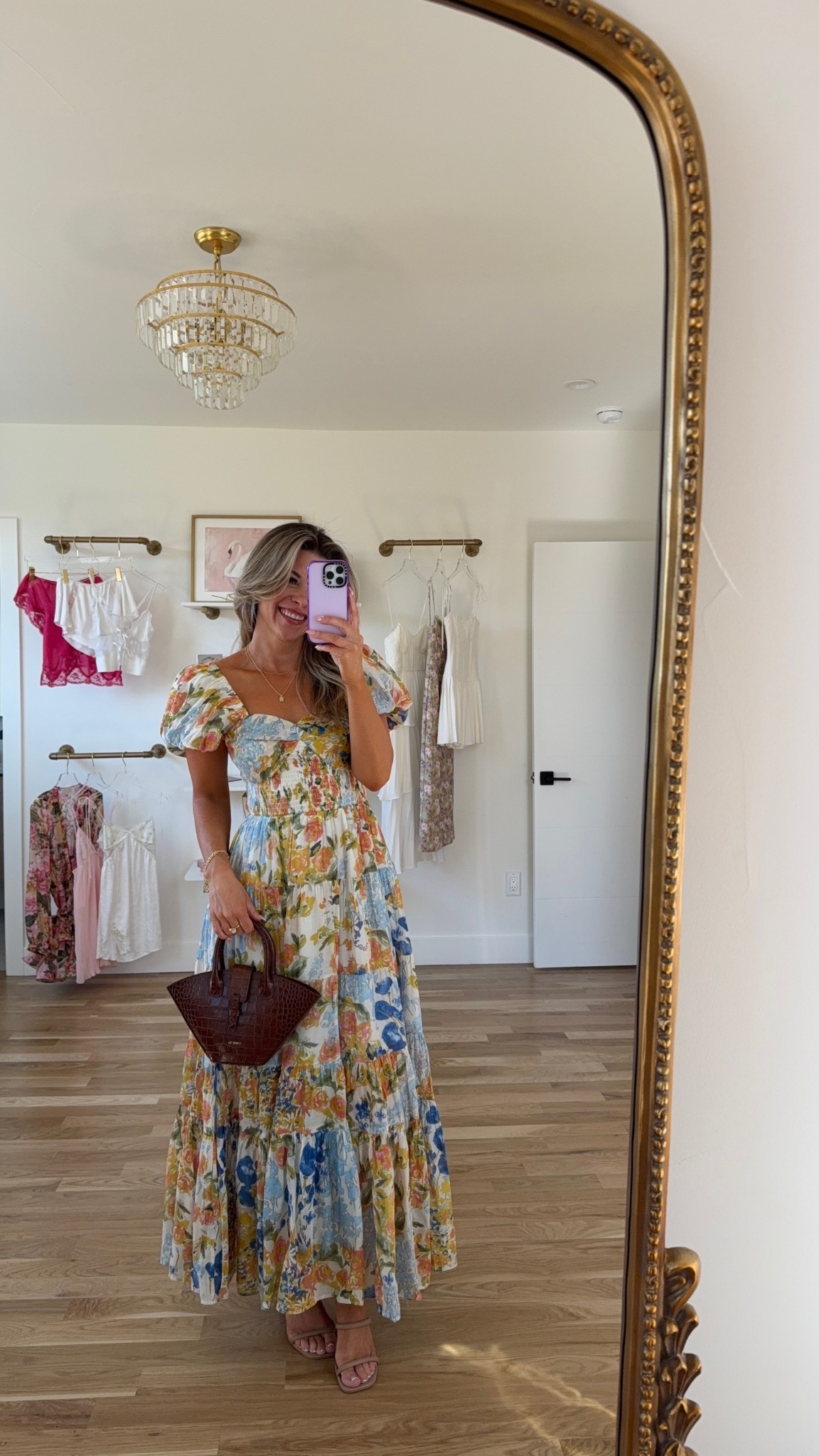 Floral puff sleeve smocked wedding guest dresses spring formal event dress summer occasion dress

Wearing my usual smalls. 

confete code: thanksemerson15

#LTKParties #LTKWedding #LTKSeasonal