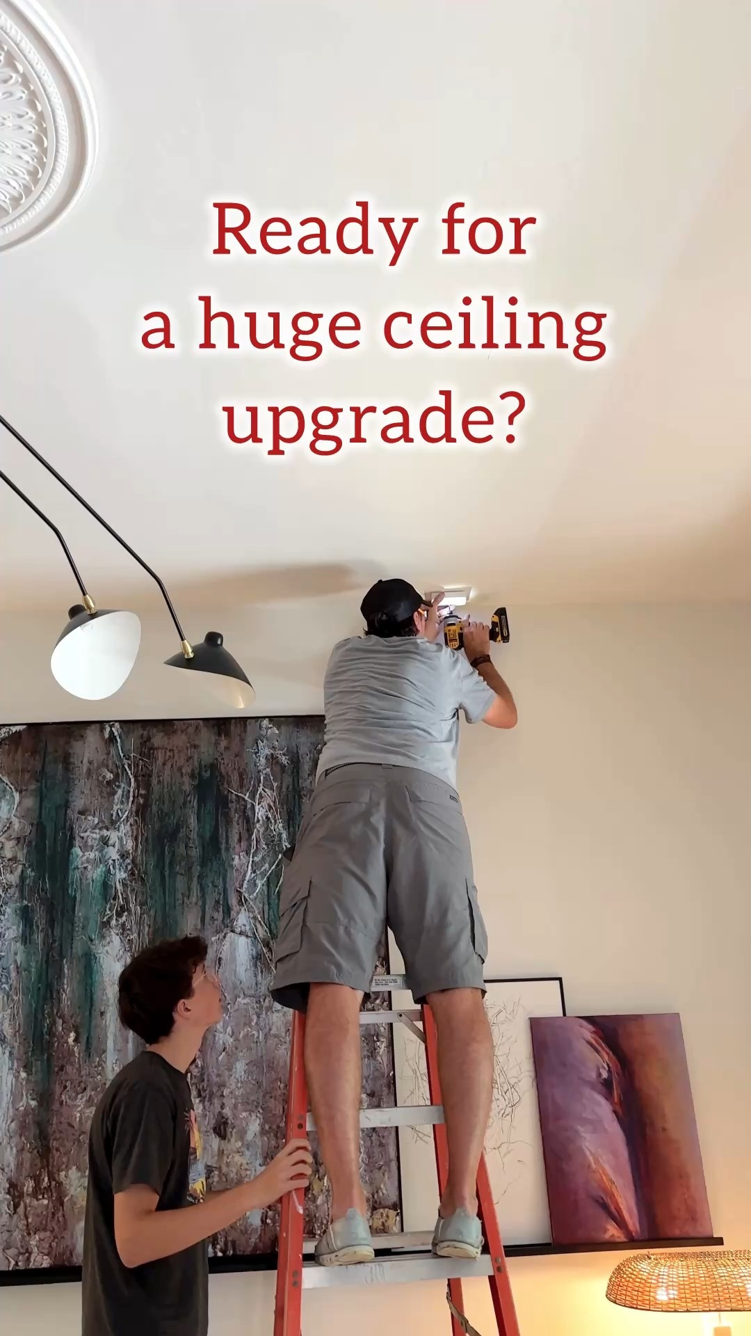 Faux wood beams that look real and authentic but don’t break the bank or pull down the ceiling! Affordable lightweight wood beams. 

#LTKHome