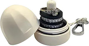 RING THING - Ring Holder Keychain, Jewelry Organizer and Storage, Portable Waterproof Jewelry Hol... | Amazon (US)