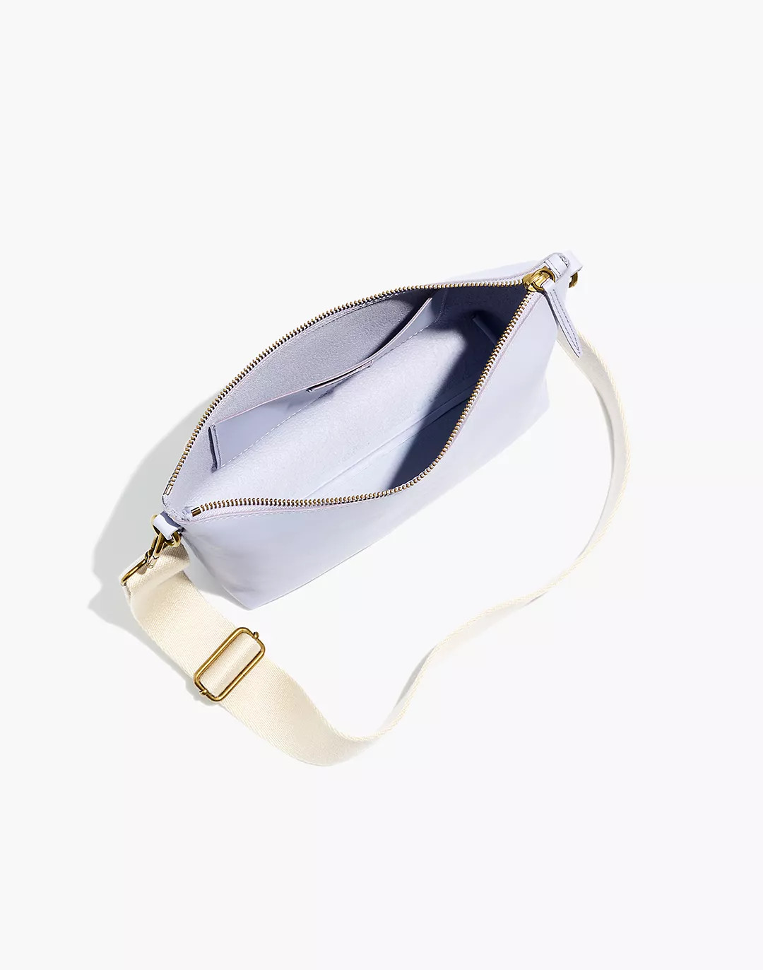 The Leather Carabiner Crossbody Sling Bag | Madewell