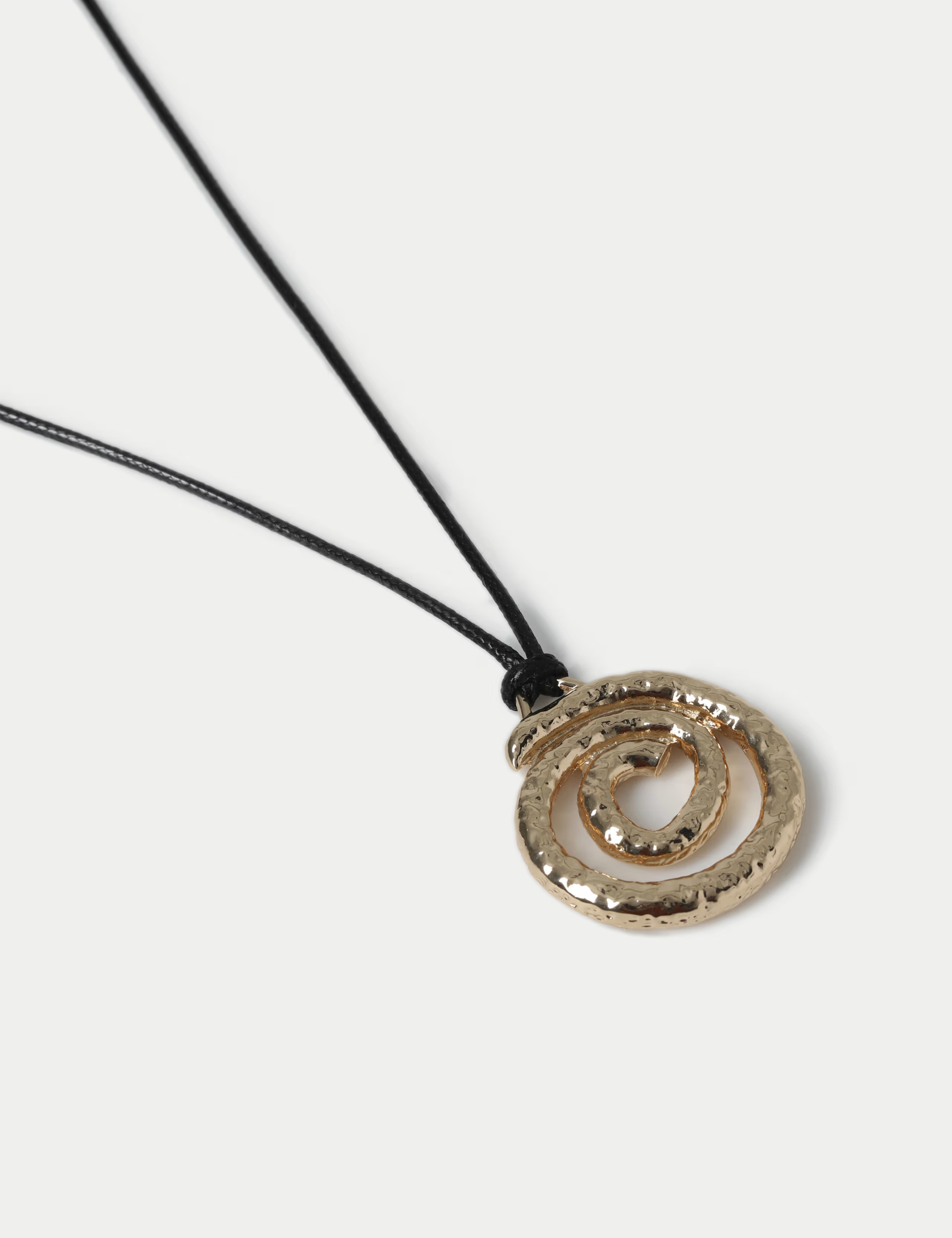 Swirl on Black Cord Pendant Necklace | Marks & Spencer (UK)