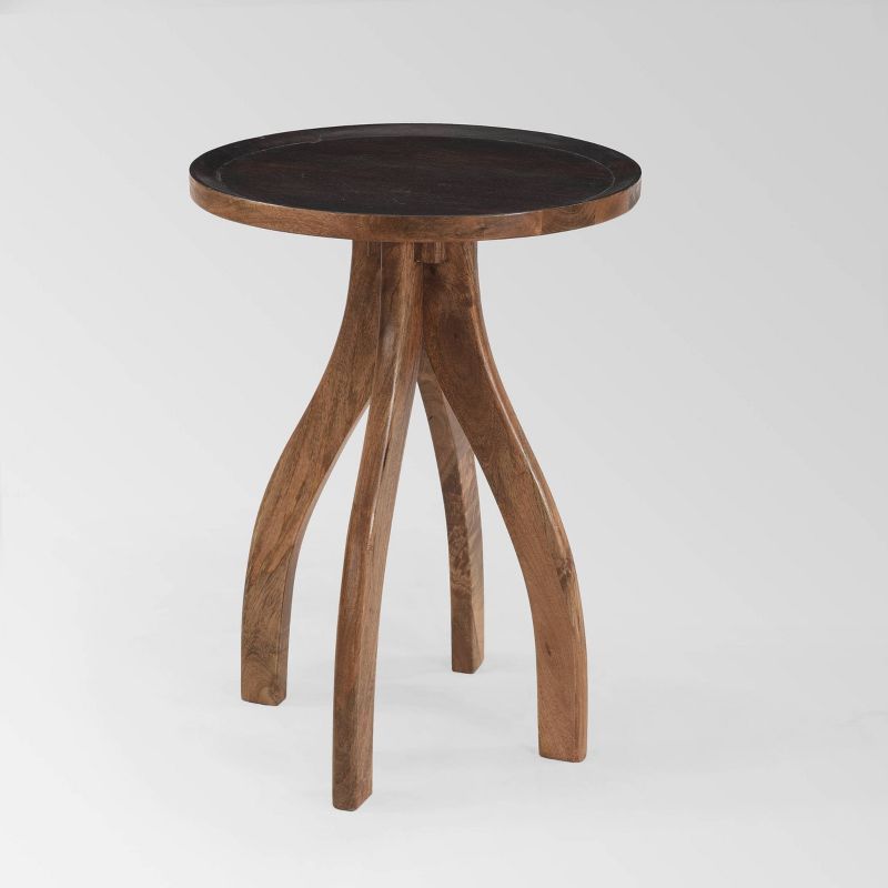 Prieur Boho Accent Table Brown - Christopher Knight Home | Target